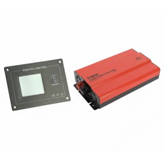 1 - EZA Omvormer 2000W Onda Pura 12V 230V MPS Camper Van Litio